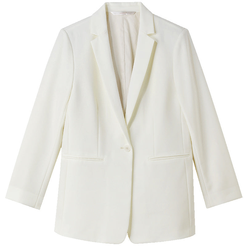 Washable Worsted Wool Blazer