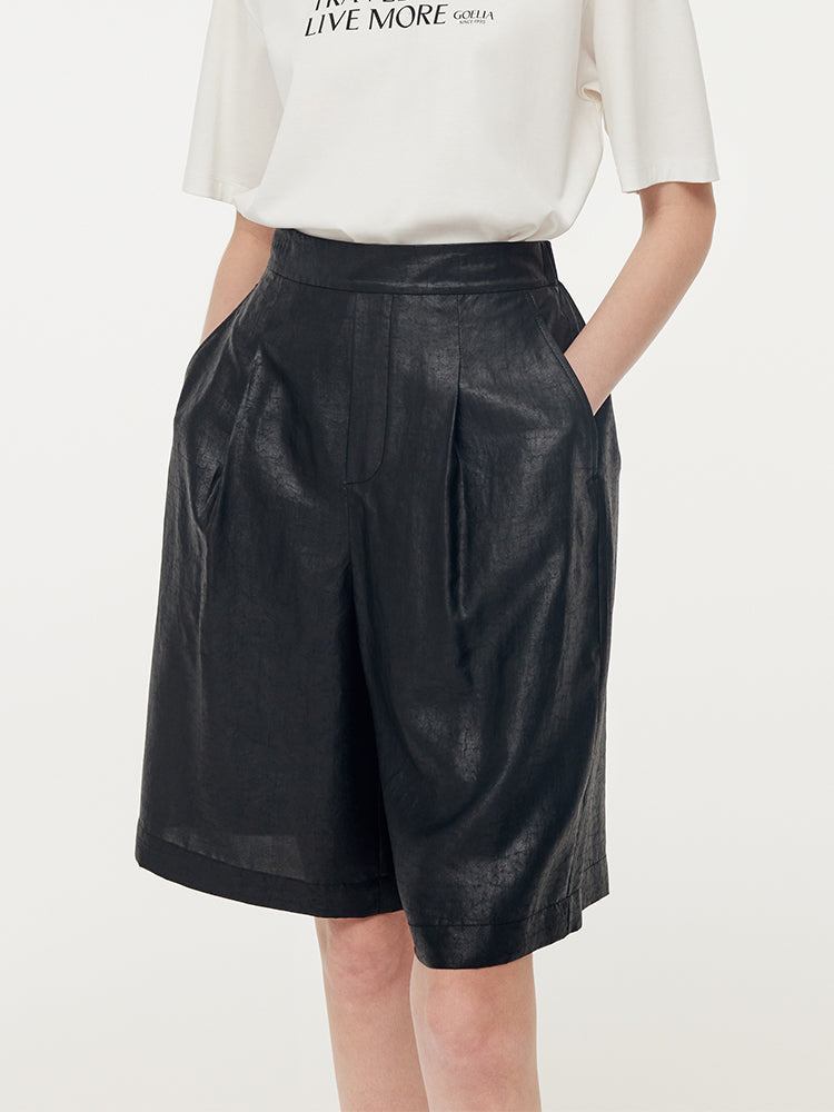 16MM Xiang Yun Silk Unisex Knee Length Shorts