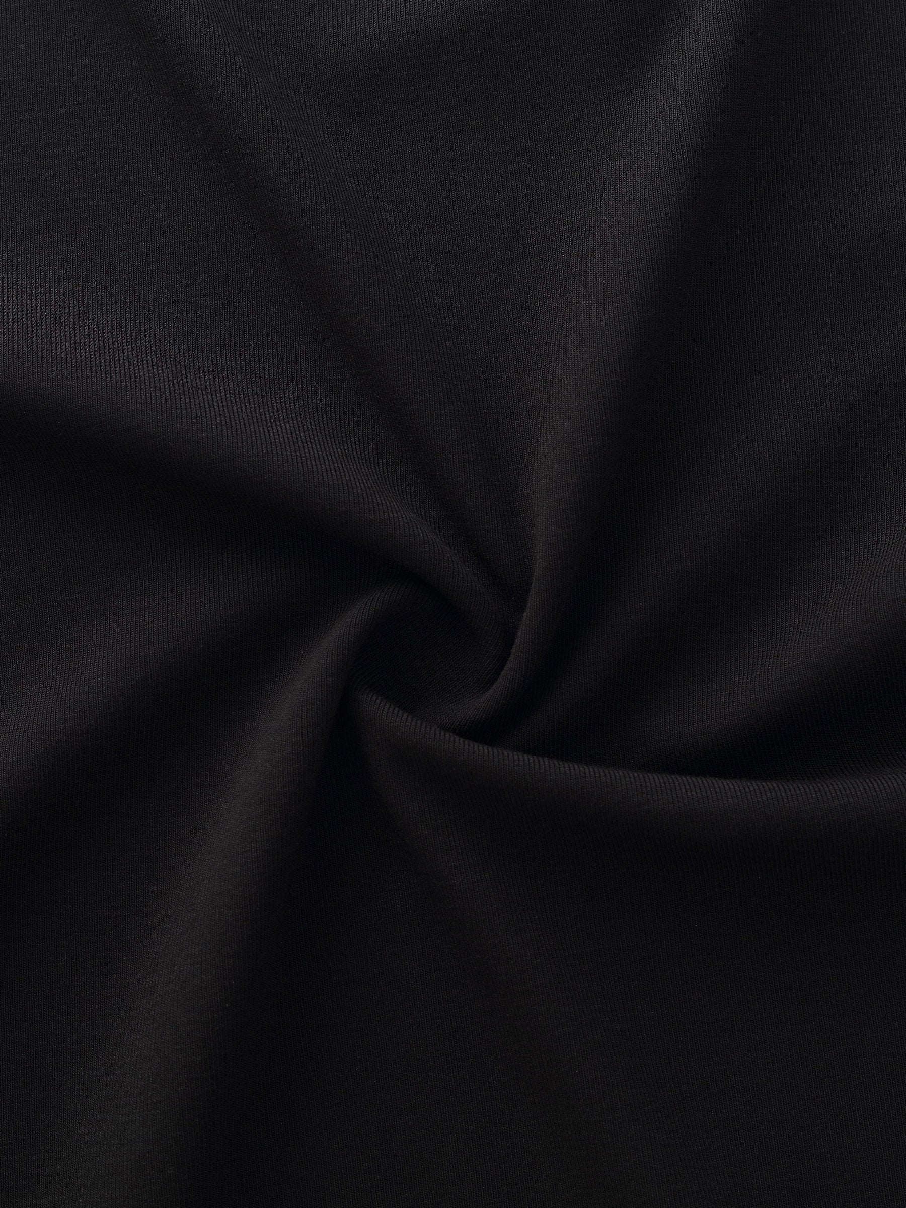 Ruffle Hem Long Sleeve Women Knit T-Shirt