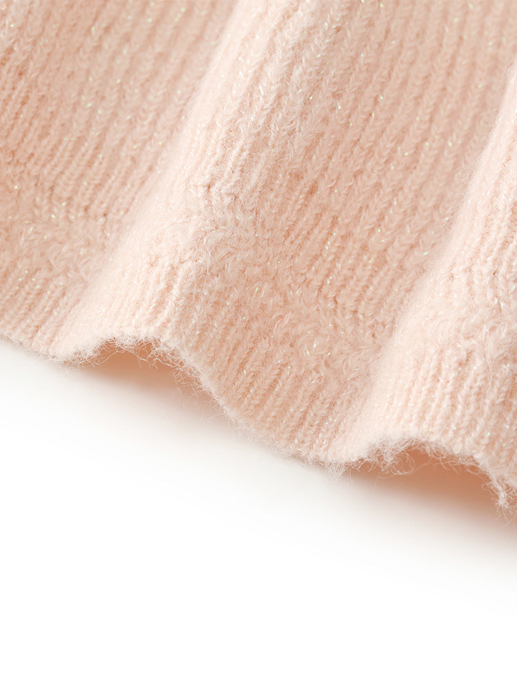 Mohair Blend Women Pullover Sweater