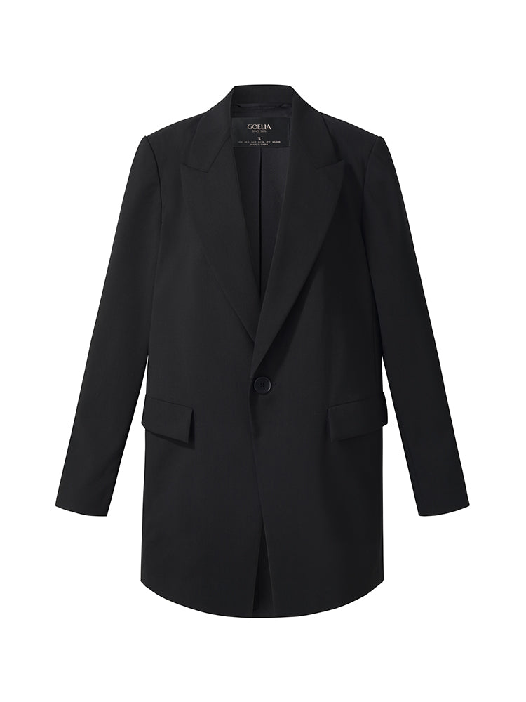Machine Washable Wool Unisex Blazer