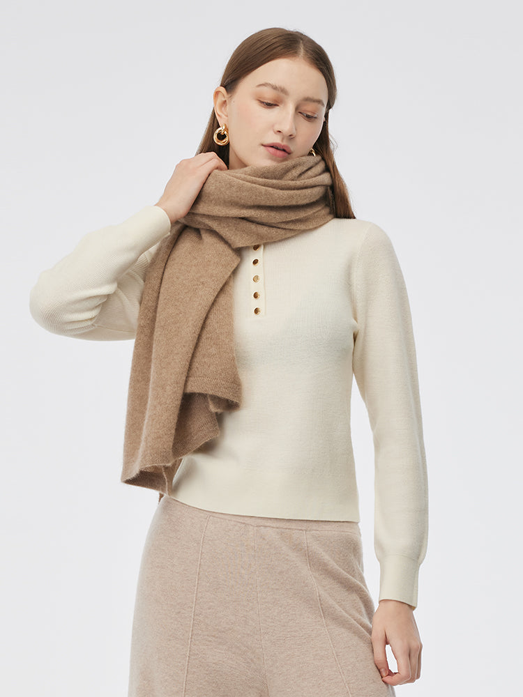 100% Cashmere Women Poncho Sweater