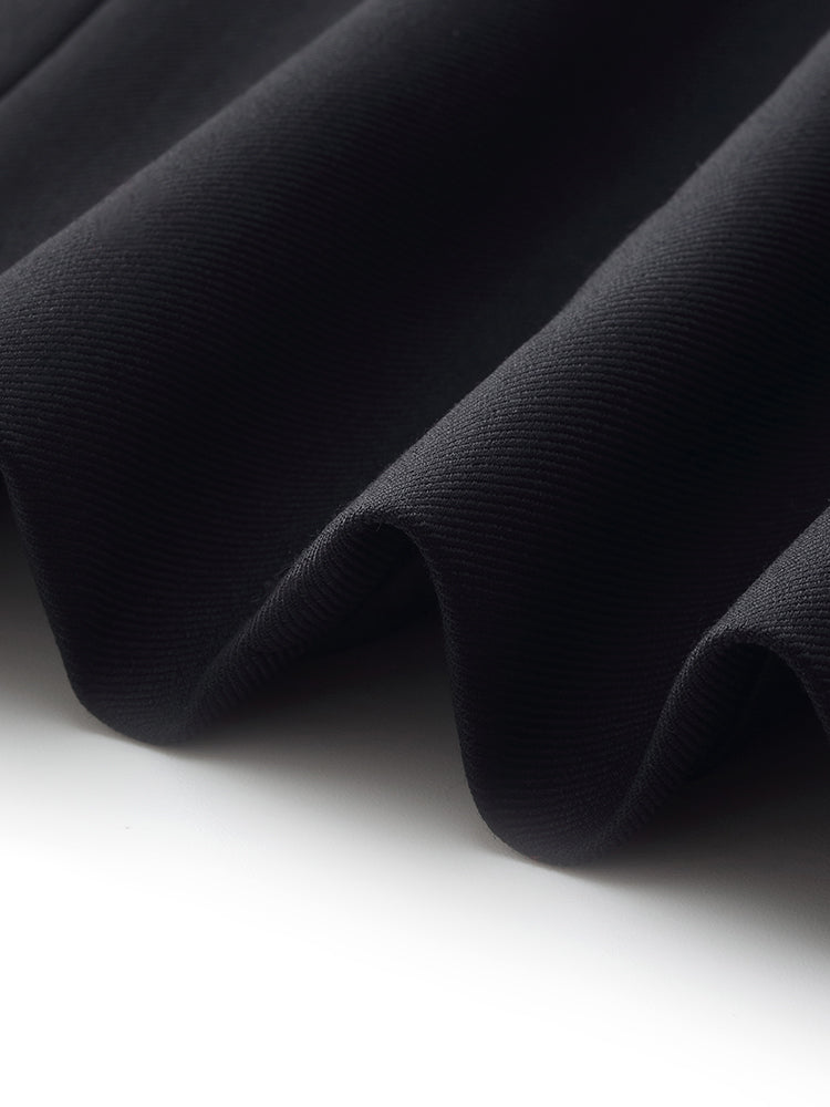 100% Wool Women Blazer With Detachable Brooch