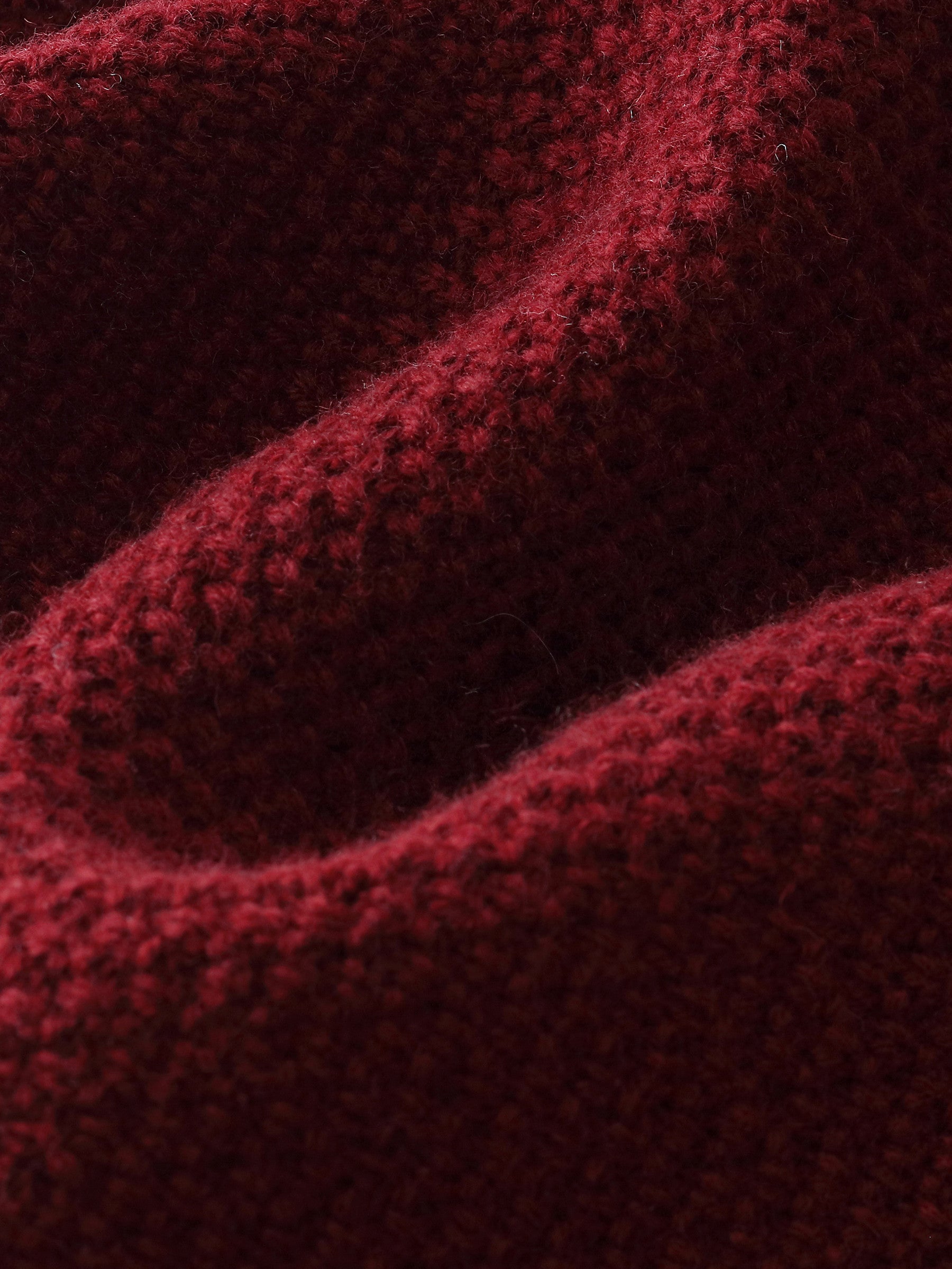 Wool Blend Women V-Neck Knit Top With Ribbon