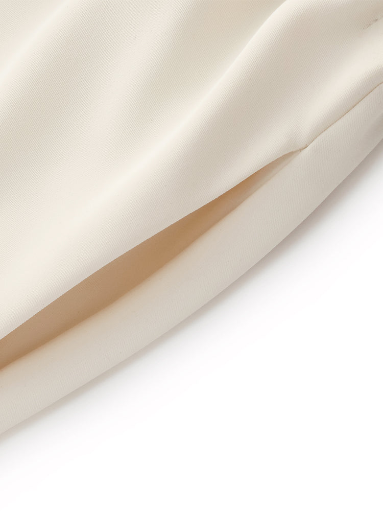 Stretch Elastic Waist A-Line Women Shorts