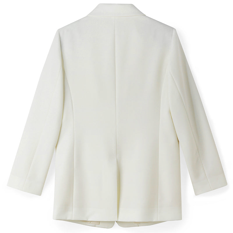 Washable Worsted Wool Blazer